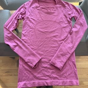 Lululemon Swiftly running shirt